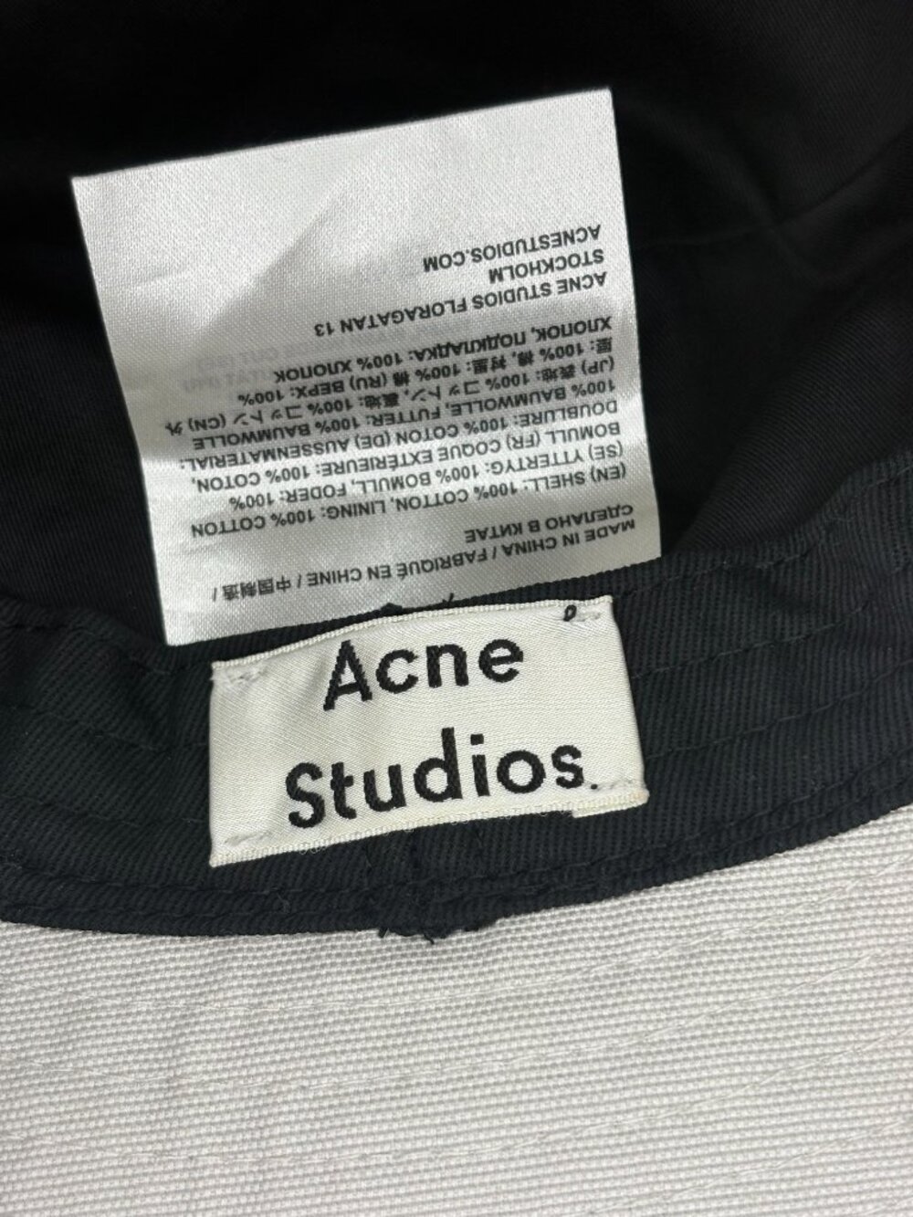 Acne Studios, Cotton-canvas Bucket Hat - Picture 7 of 7
